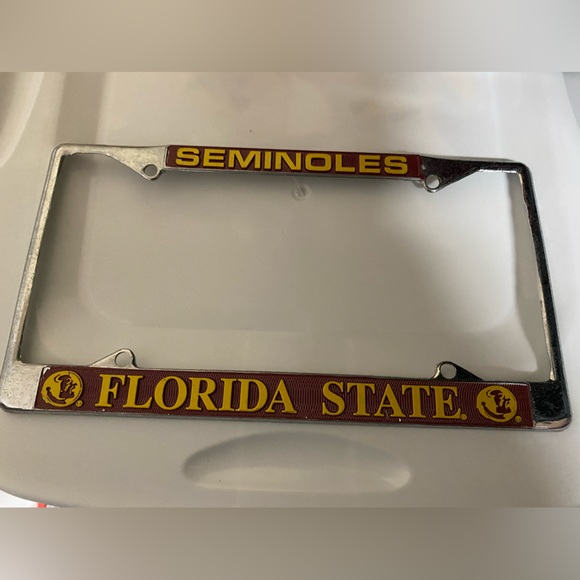 Florida State chrome license frame - Picture 1 of 2
